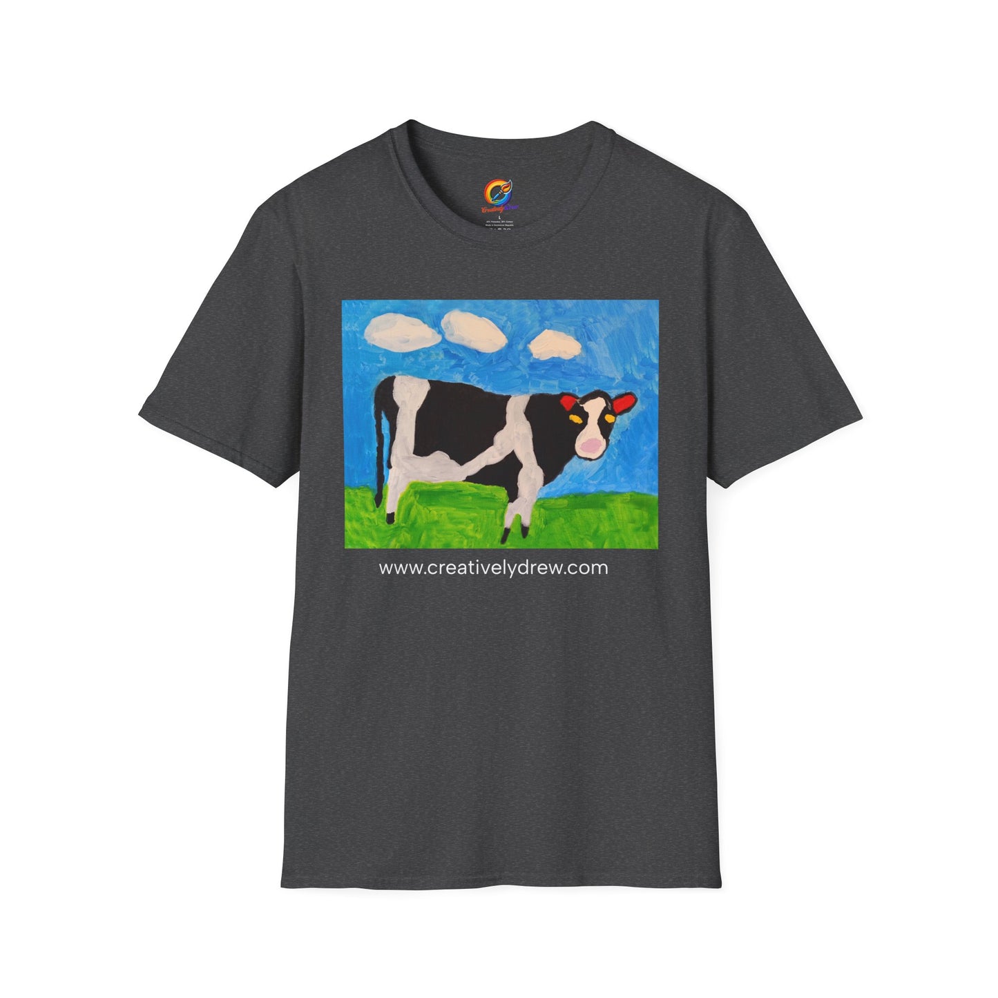 Unisex Softstyle T-Shirt - Cow