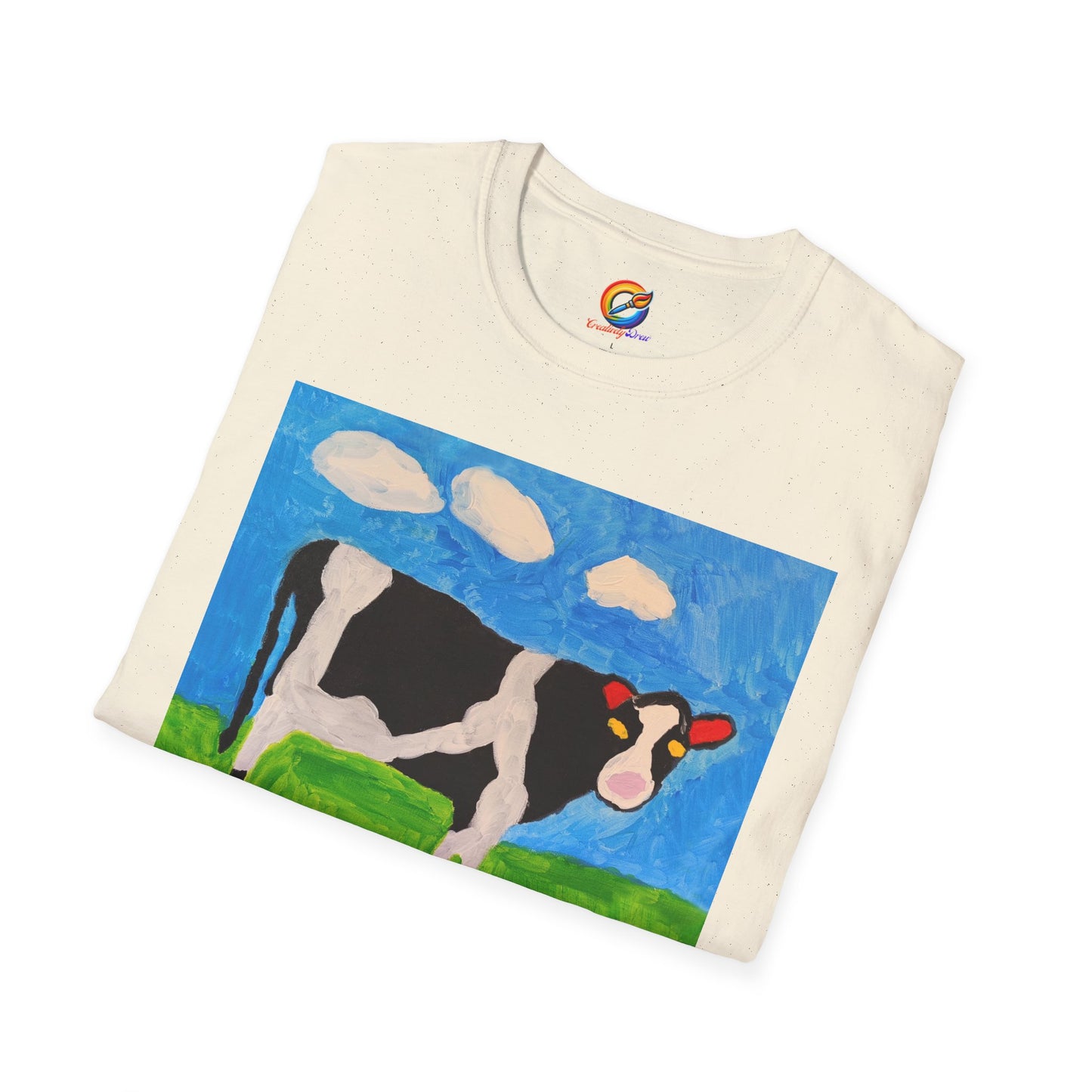 Unisex Softstyle T-Shirt - Cow