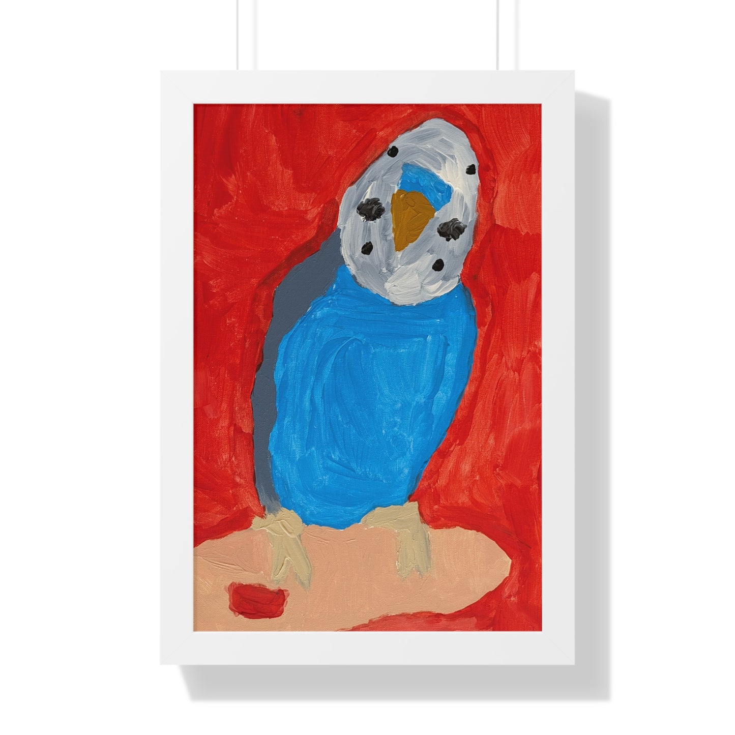 Framed Print - Dallas the Budgie