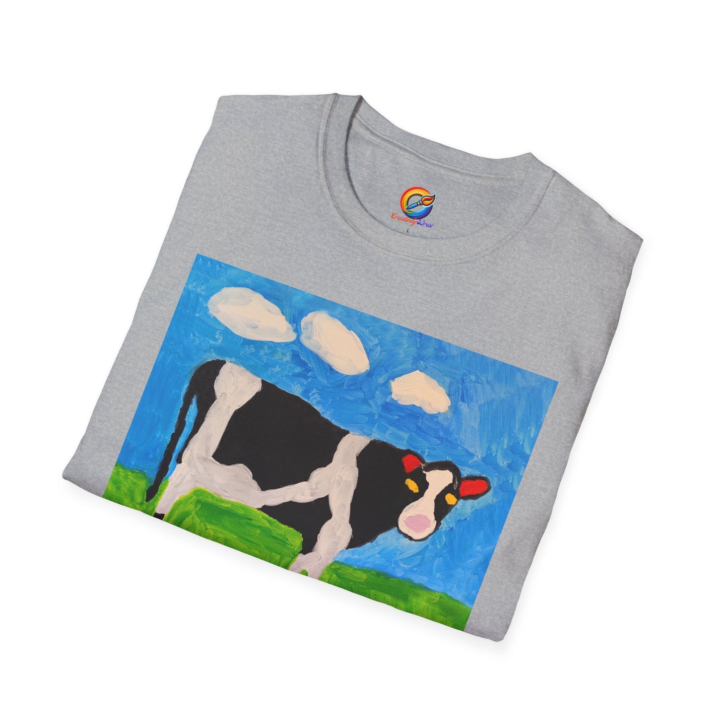 Unisex Softstyle T-Shirt - Cow