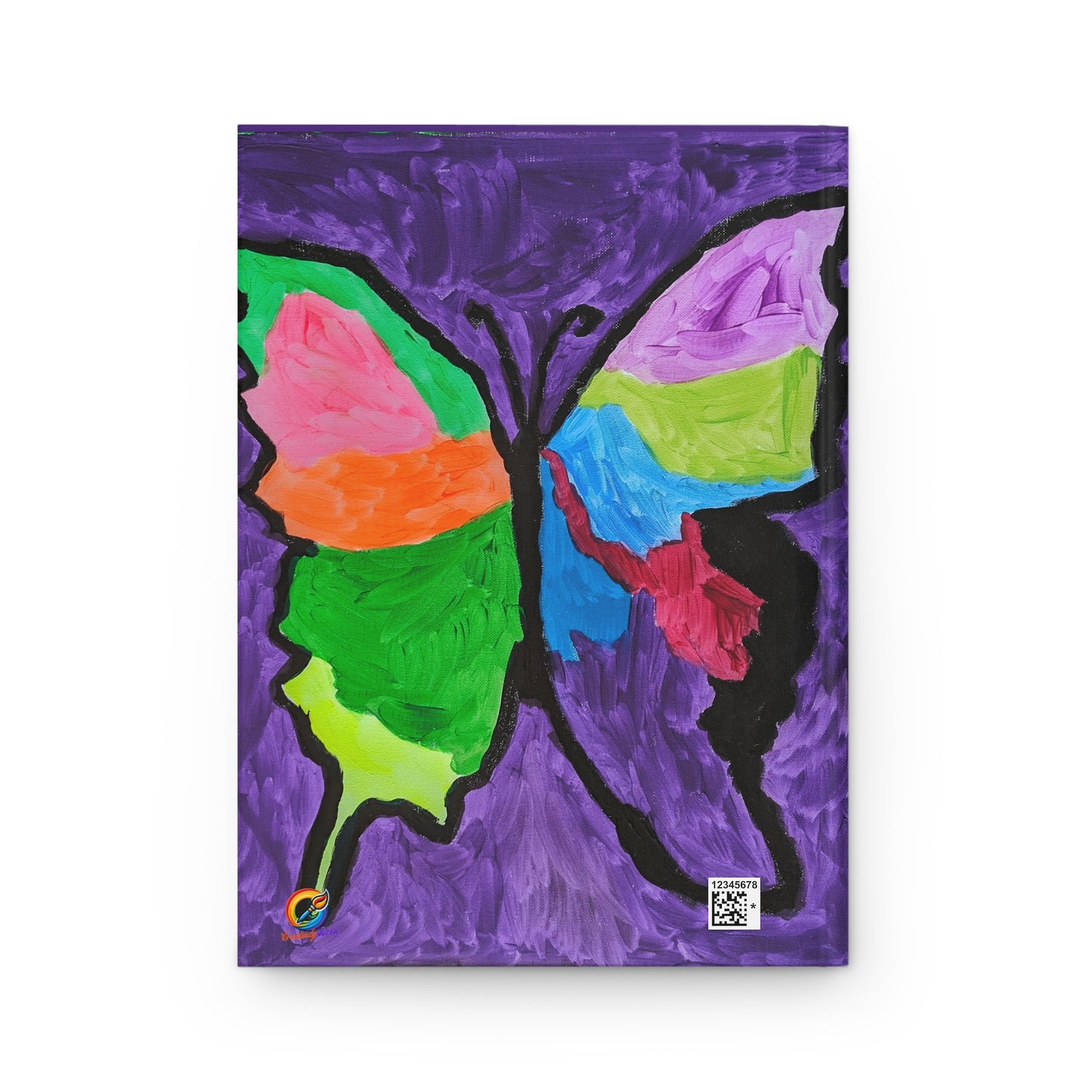 Hardcover Journal Matte - Butterfly