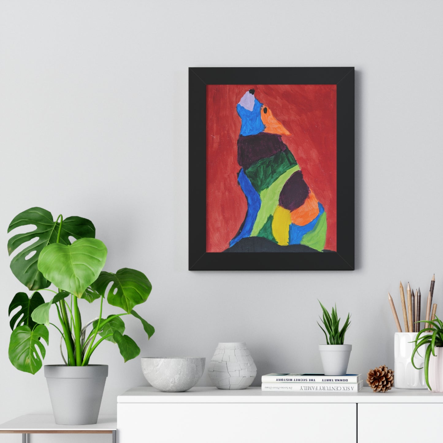 Framed Print - Wolf