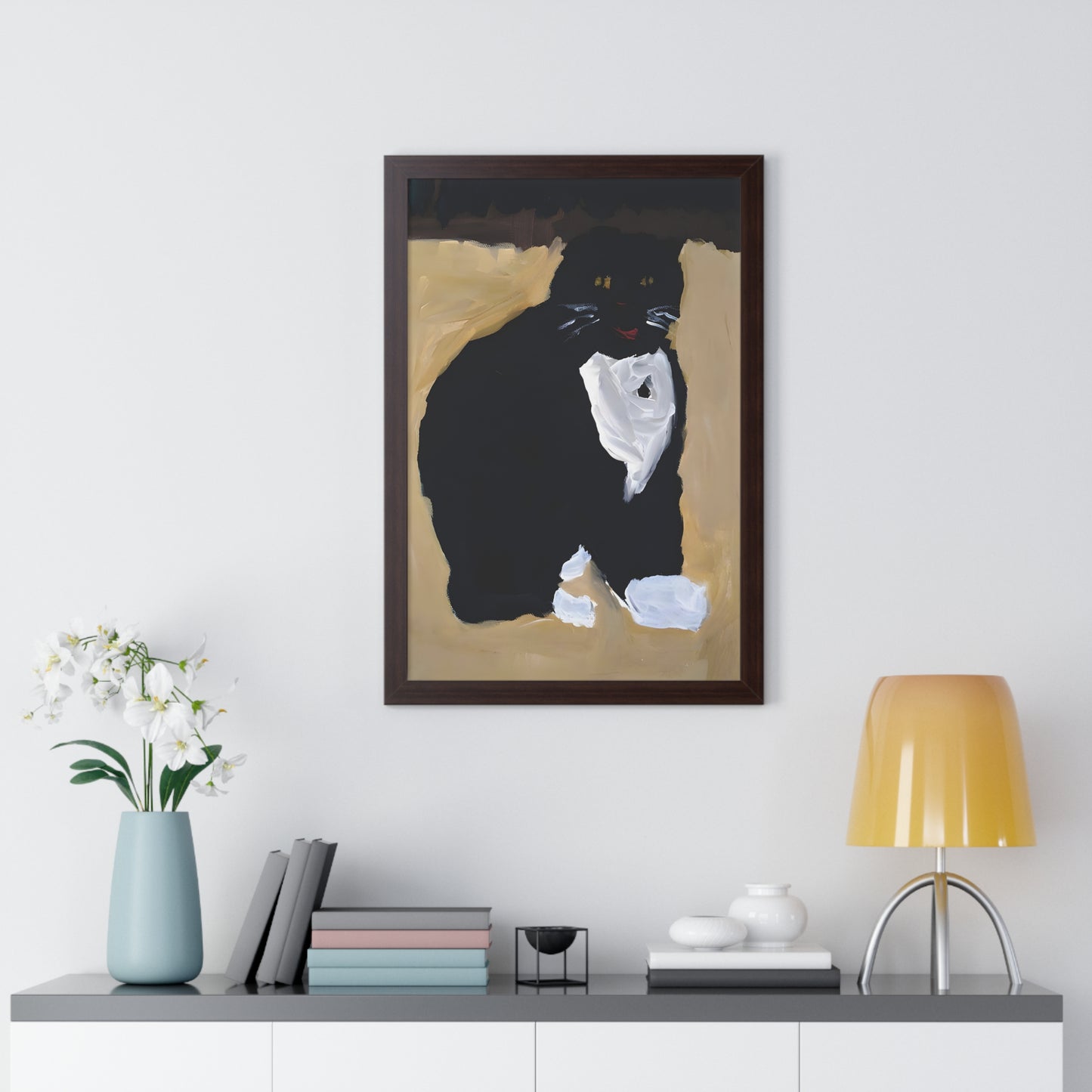 Framed Print - "Swagger Dan"