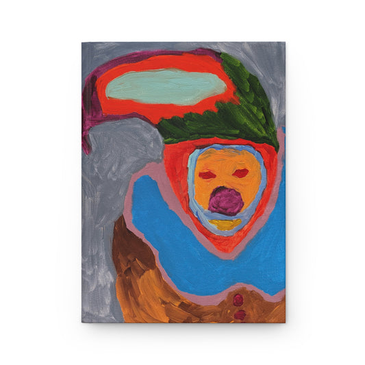 Hardcover Journal Matte - Clown