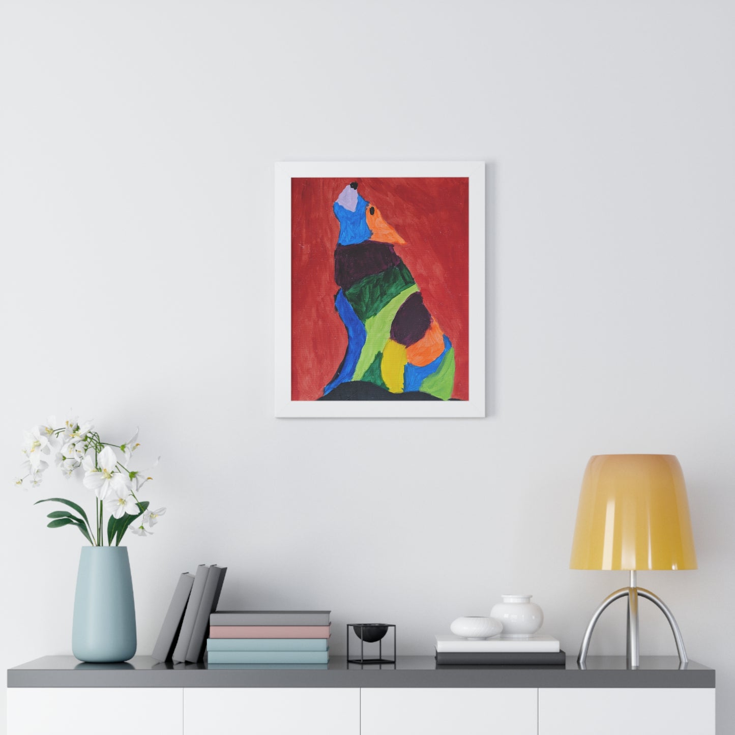 Framed Print - Wolf