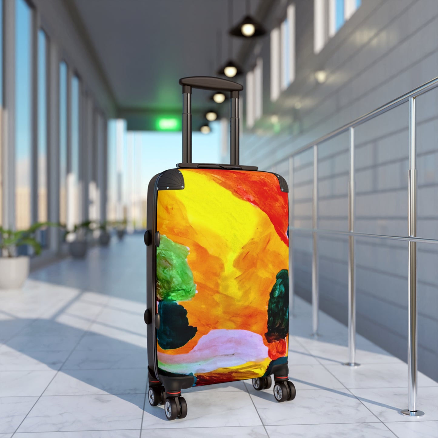 Suitcase - "Spectral Sunset"