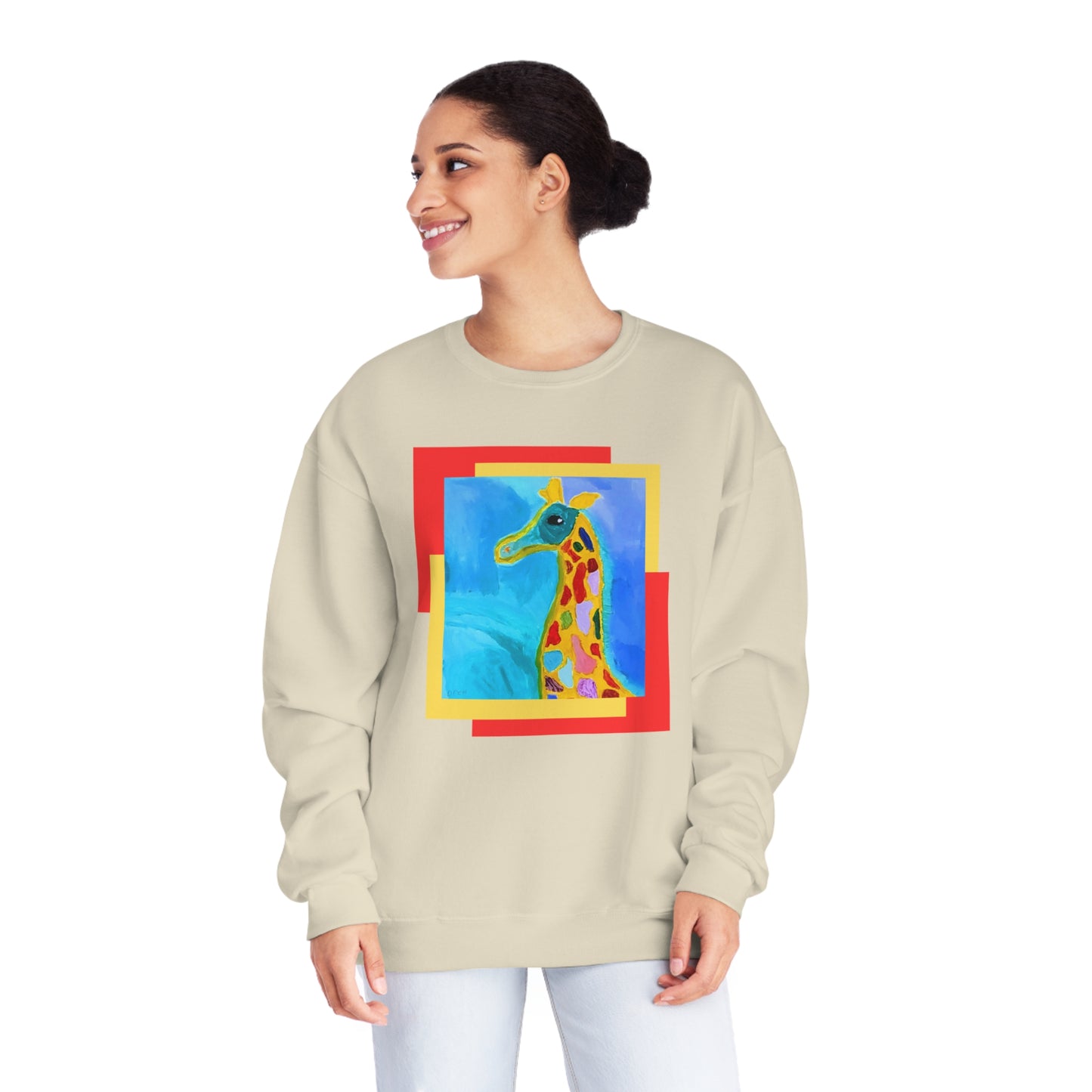 Crewneck Sweatshirt - "Ginny Giraffe"