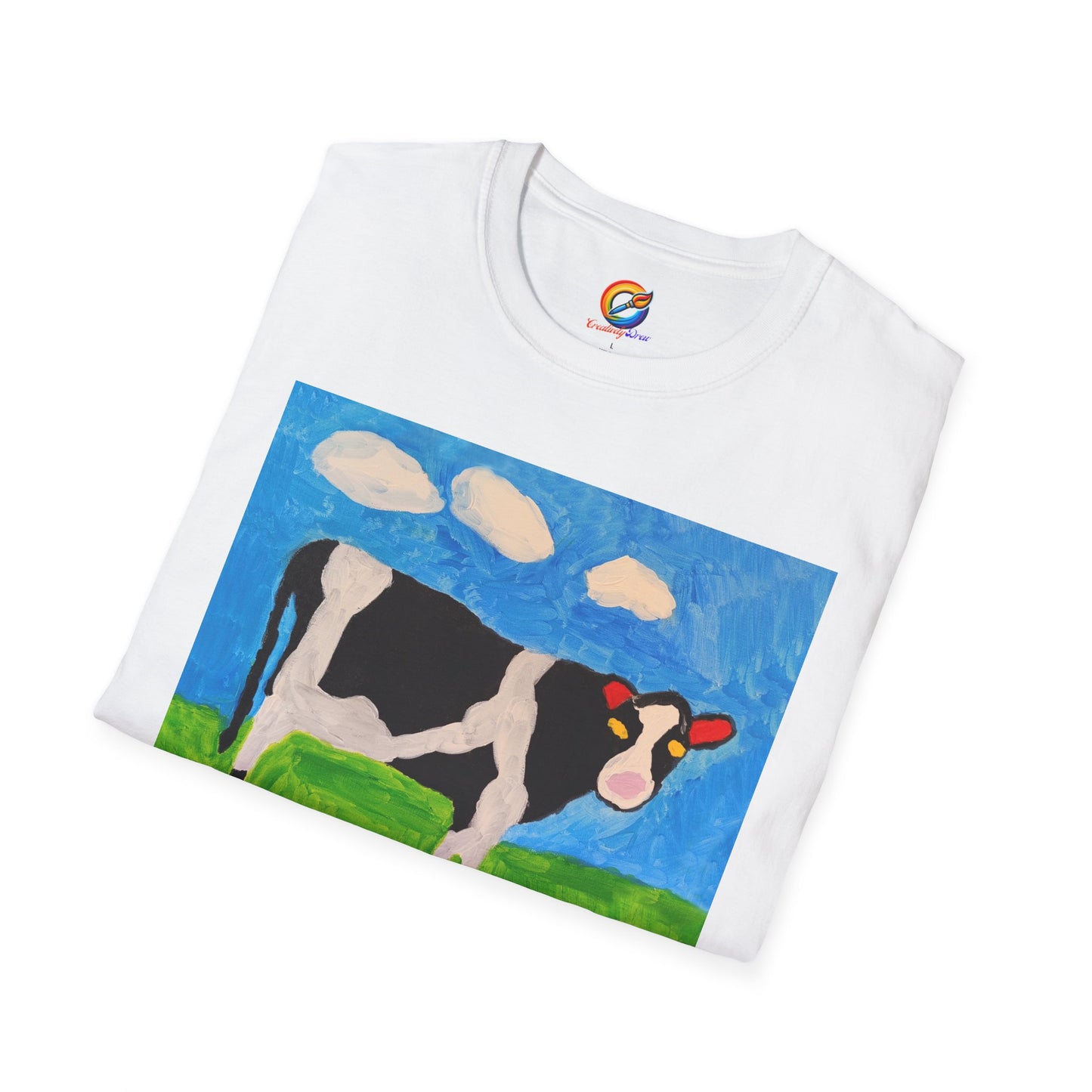 Unisex Softstyle T-Shirt - Cow