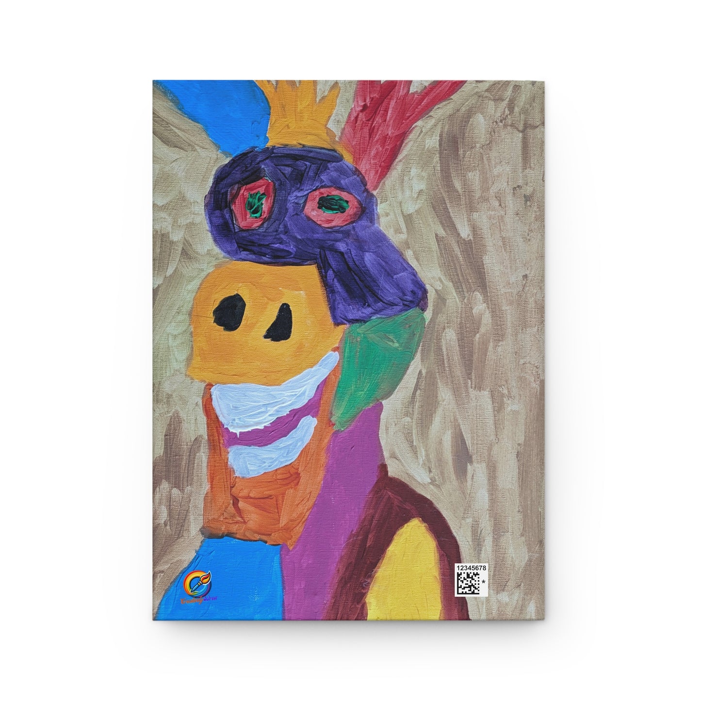 Hardcover Journal - "Smiley Donkey"