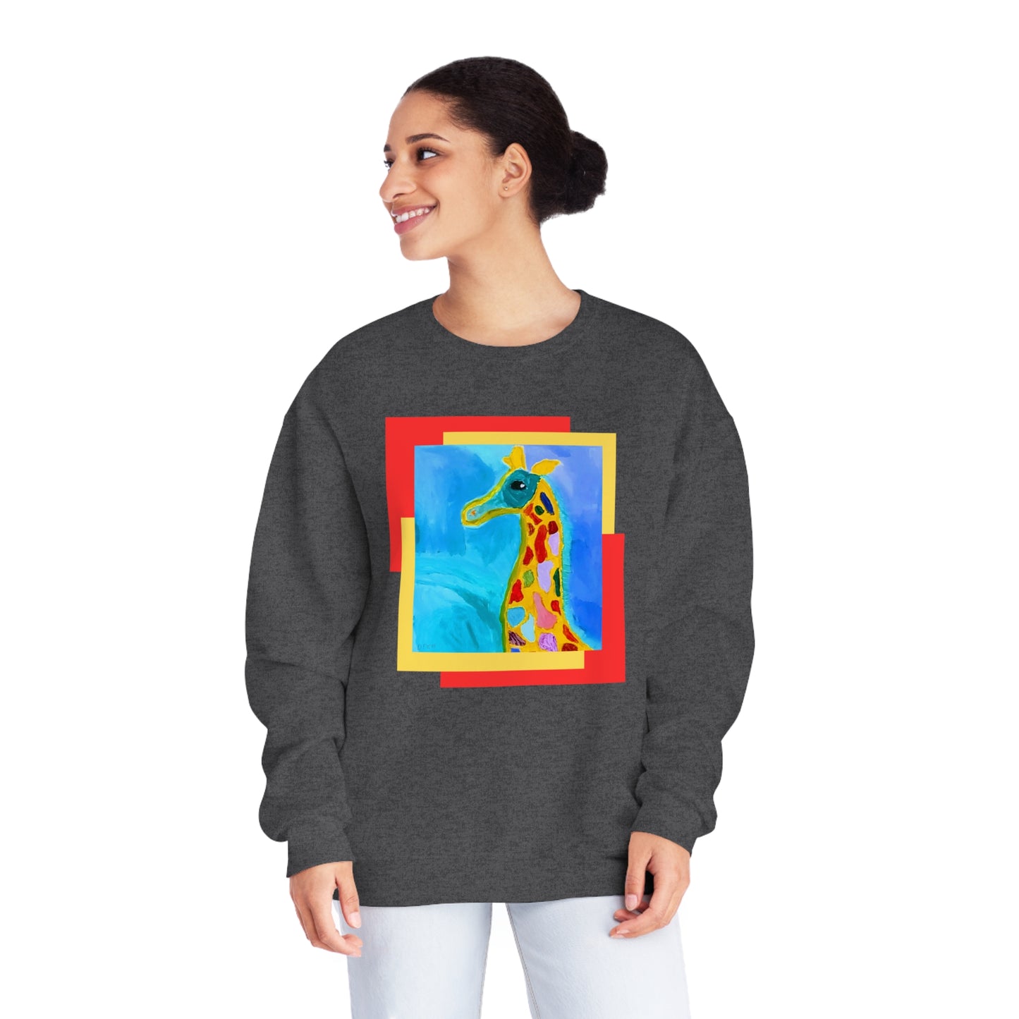 Crewneck Sweatshirt - "Ginny Giraffe"