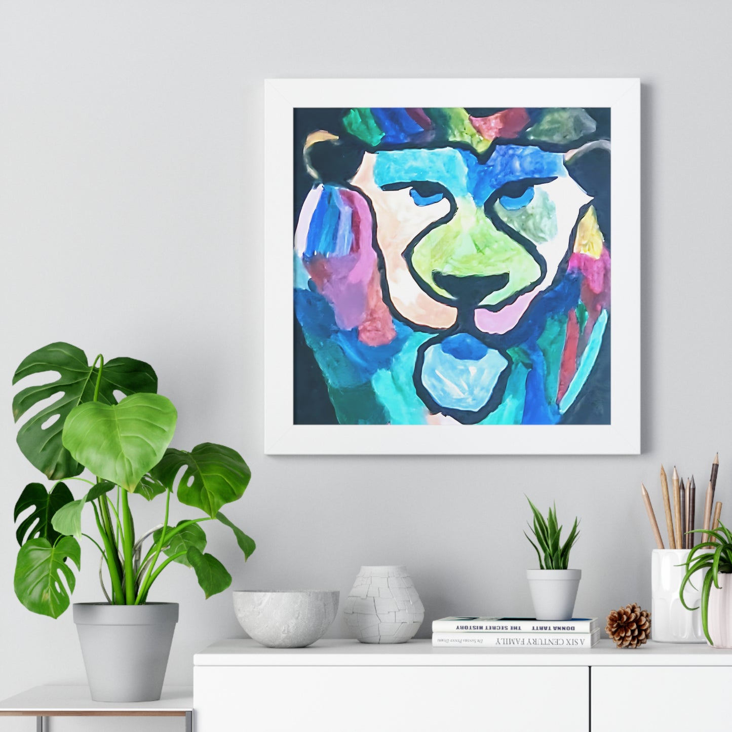 Framed Print - "King's Gaze"