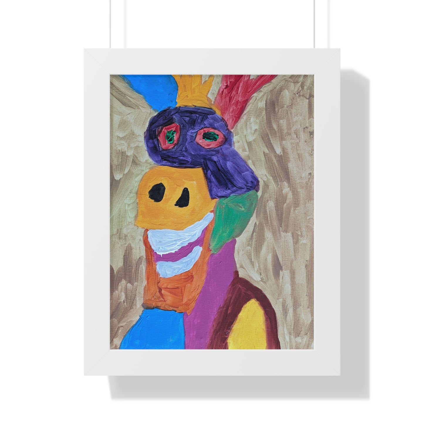 Framed Print - "Smiley Donkey"